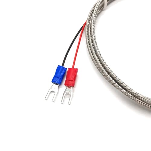 Thermocouple Type K anti interférence avec câble tressé blindé pour signal stable