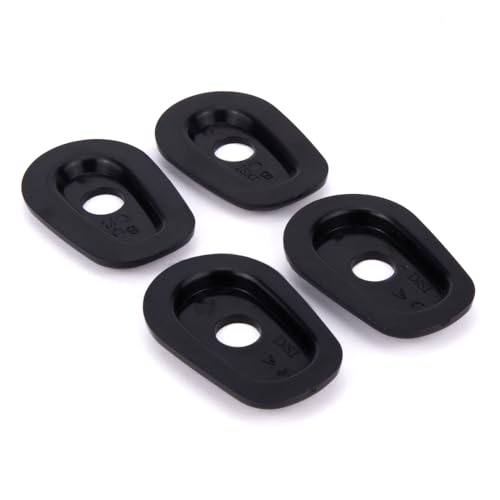 Image of Aharon Motolumino Motorcycle LED Turn Signal Mounting Brackets 4-Pack | Compatible with Kawasaki, M8 /M10 Thread | Fit in Original Turn Signal Locations | Bike Indicator Lights