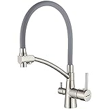 Spout flexible: la gama giratoria universal es ideal para todos los fregaderos de cocina