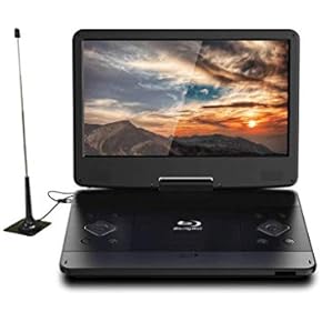 ポータブルブルーレイプレーヤー pb1221b ブラック　ソフトケース付き Amazon.co.jp: ポータブルブルーレイプレーヤー - ポータブルDVD