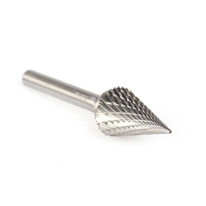 1/6 piezas de brocas de carburo de tungsteno, limas rotativas, cabezales de grabado for tallado de madera, juegos de herramientas manuales for amolar metal.(6Pcs(MX06-MX16))