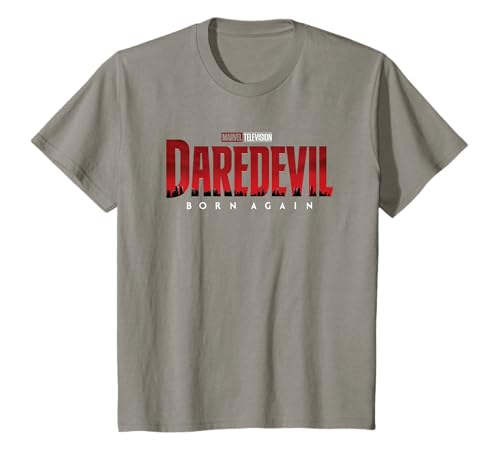 Image of Kids Daredevil Born Again Red Logo T-Shirt