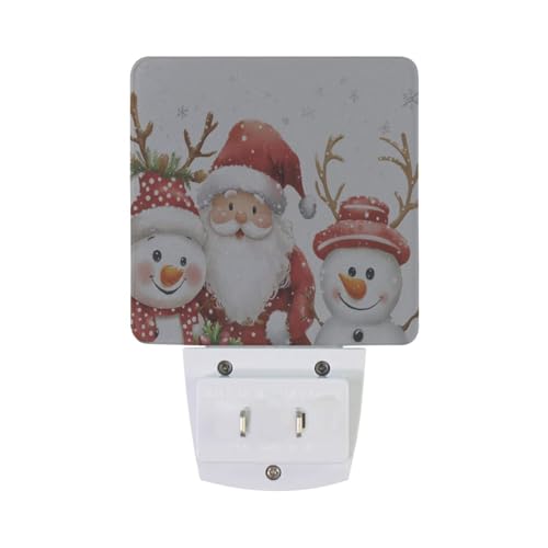 Hot Deal: Cute Christmas Snowman Night Lights 2 Pack - Image 4