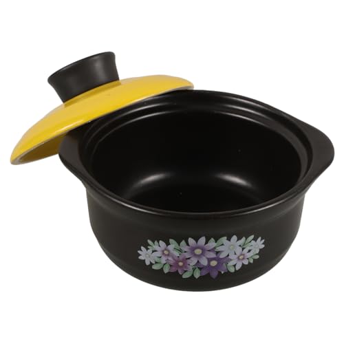 ULTECHNOVO Casseruola Terracotta Per Stufati Da Cucina Pentola Per Zuppa Terracotta Multifunzionale Per Cucinare Al Forno