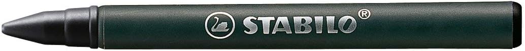 Ergonomic Rollerball - STABILO EASYoriginal Refills - Pack of 6 - Black - Image 3