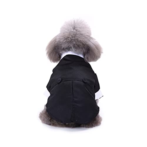 Disfraz Formal XL para Perro con Pajarita Negro miniatura 5