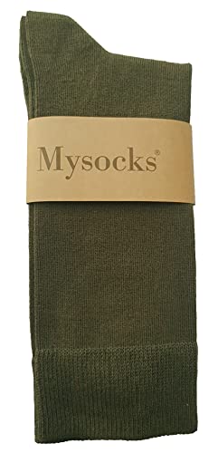 Image of Mysocks Unisex Extra Fine Combed Cotton Crew Socks |5 Pairs Set | Seamless Toe | Make Your Steps Enjoyable