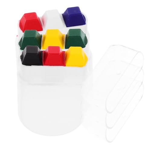 HIAKDOFT Kit de Pintura Facial 3 Piezas Colores de Bandera (alemania, Brasil, Francia), Pigmento Seguro para Piel Sensible, Pintura Facial para Festivales, Eventos Deportivos y Fiestas