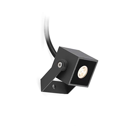 Lampara proyector Jardin Faro Barcelona OKI 70160 Gris