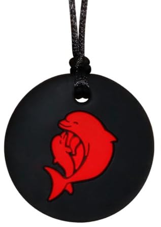 Chew Necklaces for Sensory Kids Silicone Chewy Necklaces for Autistic Children with ADHD SPD PICA and Oral Motor Needs