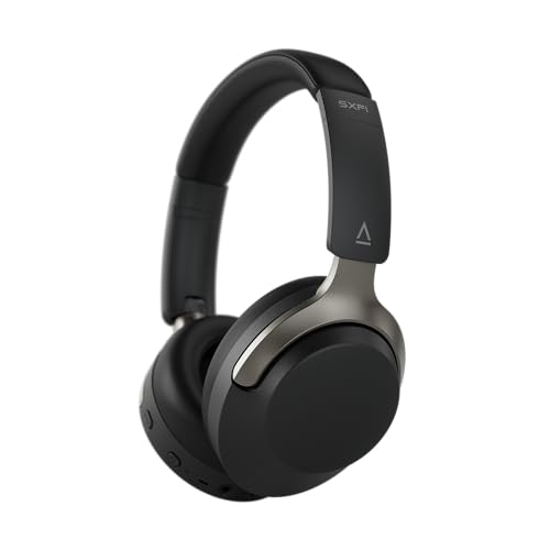 CREATIVE Zen Hybrid SXFI Kabellose Over-Ear-Kopfhörer mit Super X-Fi-Technologie, adaptiver hybrider aktiver Geräuschunterdrückung, Umgebungsmodus, bis zu 70 Stunden, Low-Latency-Modus (Schwarz)