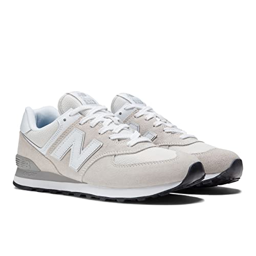 New Balance Men's Nb 574 Sneakers, Nimbus Cloud with White, 8.5 UK Wide4