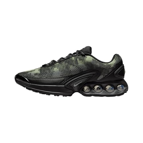 Nike Air Max Dn Men's Shoes (IB3078-010, Black/Olive Aura/Medium Olive/Metallic Silver) Size 11.5