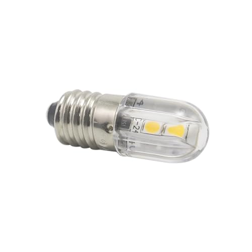 GutReise E10 LED Light Bulb,5 PCS 120V Warm White Lamp 1W 100LM 3000K,Miniature Screw Replacement Bulbs (Warm White, 120V) by GutReise - Used condition - Image 5
