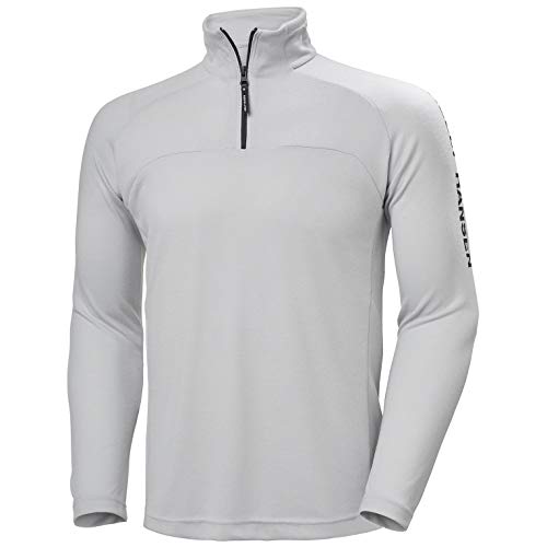 Helly Hansen HP 1/2 Zip Pullover Suéter, Hombre, Grey Fog, L