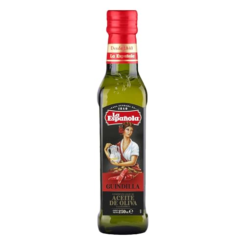 LA ESPAÑOLA - Aceite de Oliva Virgen Extra Aromatizado con Chili, 250 ml