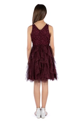 Speechless Girls' Sleeveless Lace Bodice and Fairy Skirt Party Dress2