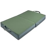 Art Beauty Garten-Kniekissen, extra groß, dick, tragbar, aus hoch-dichtem sich langsam rückverformenden Memory Foam, Kniekissen mit stoßdämpfendem EVA-Schaum