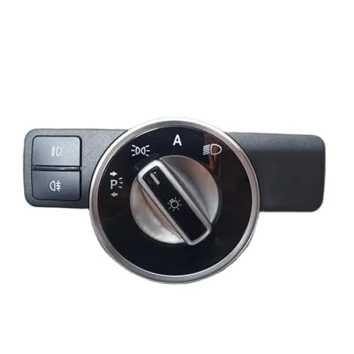 Interruptor de Faros Automóvil Benz GLK Unidad Control Luces Cromado