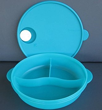 Tupperware Crystalwave Divided Dish for Microwave Tupperware Crystalwave Divided Dish for Microwave