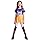 ZIW Girls Pop Singer Costume Kids, 2Pcs Cosplay Outfit with Graphic Crop Top and attached Skirt with Leggings, Toddler Halloween Carnival Stage Performance Dress Up ZW168XS