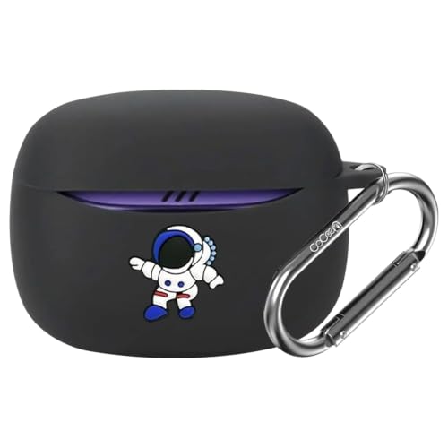 Image of Soft Silicone Case Cover Compatible with JBL Tune Beam 2 (Blue Astronaut)