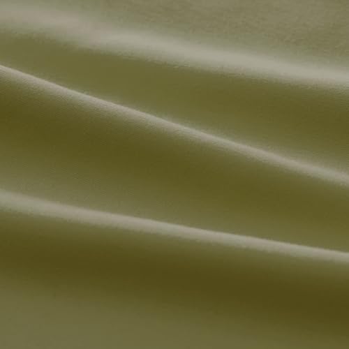 Image of EXQ Home Toddler Pillowcases 13x18 Travel Pillow Case Set of 2, Small Pillow Case Fits Baby Pillow Sized 12x16, 13x18, Kids Pillowcases 2 Pack Machine Washable with Envelope Closure(Olive Green)