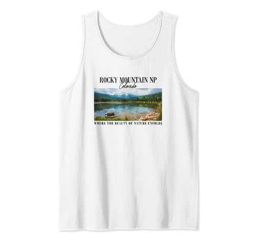 Senderismo Parque Nacional de las Montañas Rocosas Colorado Camiseta sin Mangas
