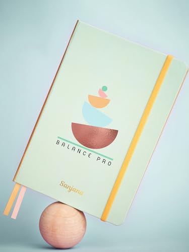 Image of DOODLE Personalized Undated Work Life Balance Planner | A5 (8.25 x 5.7) | 336 pages | 6 Months Planner with Daily and Monthly Planning | Organize, Reflect & Plan for a Balanced Life (Balance Pro)