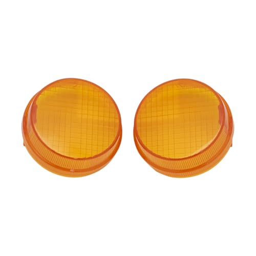 Orange Cycle Parts Amber Turn Signal Lens for Harley Tour Glide FLT/Electra Glide FLHT 86-18 Heritage Softail FLST 86-17 Sport Glide FXRT/Grand Touring FXRD 86-98 repl. # 68440-86