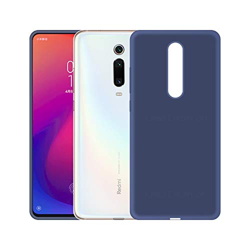 Image of Case Creation Luxurious OG Series for Xiaomi Redmi K20 Case Cover,Anti-Dirty Slim Case Frosted Matte Cute Candy TPU Raised Bezel (Splash of Color) Back Cover for Redmi K20 -Navy Blue