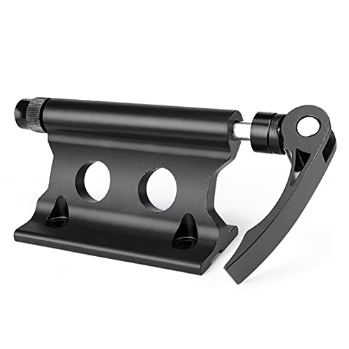 Ksvaye Soporte Horquilla Bicicleta, Soporte de Horquilla de Liberación Rápida de Aleación de Aluminio Soporte Bicicletas Suelo para Remolque Camión Bicicleta Cover