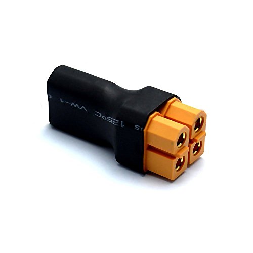 Conector paralelo XT60 1 macho a 2 hembras 2 piezas miniatura 6