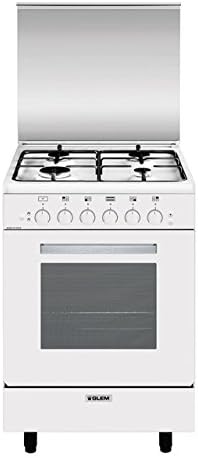 Glem A554VX Piano cottura Gas A Bianco cucina : Amazon.it: Grandi  elettrodomestici