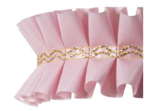 PARTYLANDIA Cinta para decoración de tartas y dulces, 10 m (rosa)