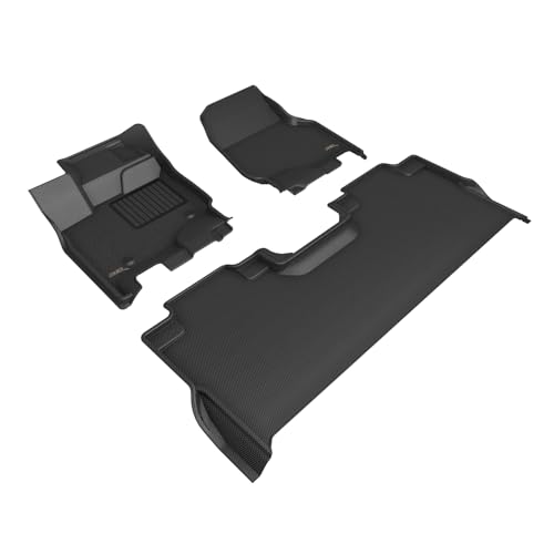 3D MAXpider Custom Fit Kagu Floor Mat (Black) Compatible with