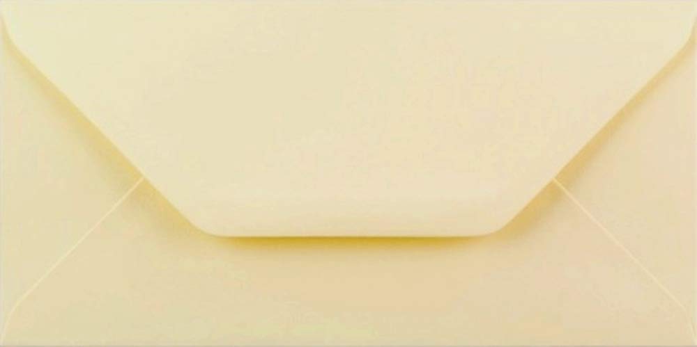 Cranberry DL Long Tall Cream/Ivory Envelopes 25 Pack, DLCENV