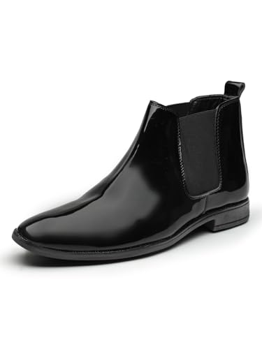 Image of Men's Slip On Fashion Chelsea Boots | High Tops, Soft Cushioned Insole, Comfortable Fit, Trendy, Stylish Boots