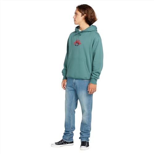 Volcom Men's Vorta Slim Fit Stretch Denim Jean, Blue Bird2