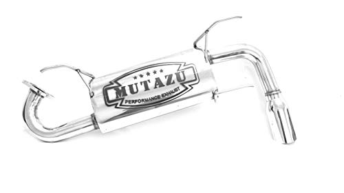 Mutazu Performance Axle-Back Exhaust Muffler For Mazda Miata NB 1999-2005 T-304 (CBE-043A)