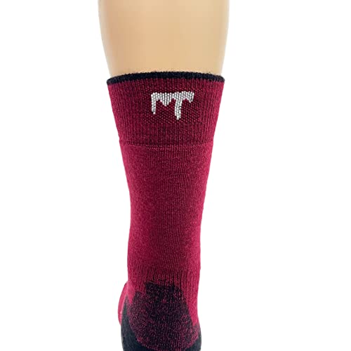Image of USA Made - Micro Cushion Ski and Snowboard Socks - Over the Calf Socks - Merino Wool - Mountain Heritage