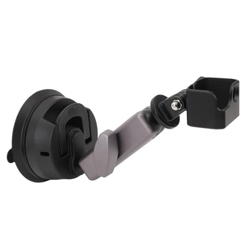 Supporto a Ventosa per Parabrezza Girevole a 360° per Finestra con Doppia Testa a Sfera con Vite da di Pollice per Auto con Forte Potenza di Aspirazione