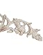Biscottini Holzfries L75,5 x PR5,5 x H24,5 cm, Antik-Finish, Fries für Dekoration zu Hause – Dekorative Holzplatte – Vintage-Ornamente – Wohnkultur