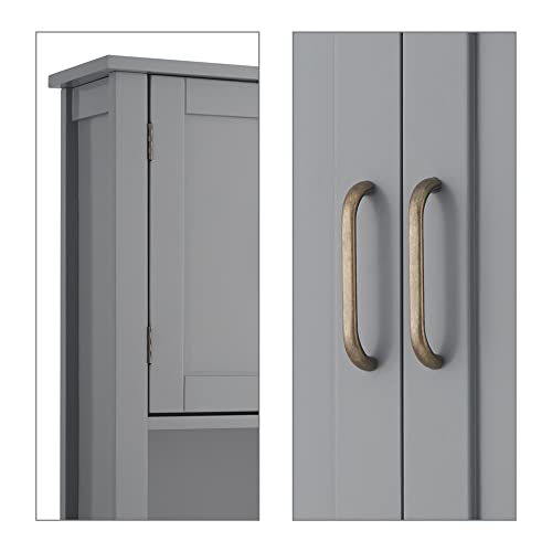 Teamson Home Mercer Wooden Storage, Wall Cabinet #TOP5