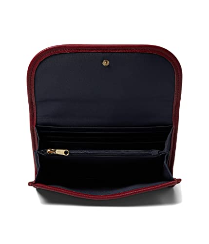 Tommy Hilfiger Kennedy Ii Flap Continental Wallet-Coated Square Monogram Tommy Navy/Charcoal Blue One Size #TOP2