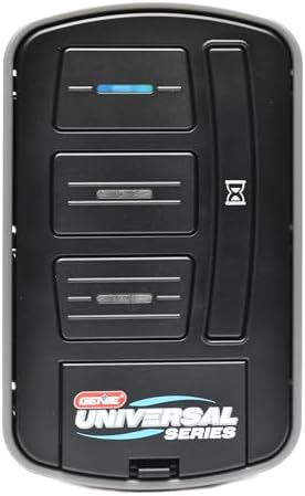 Genie GUWWC-R Universal Garage Door Opener Wireless Wall Console, Compatible with LiftMaster, Chamberlain, Genie, Overhead Door, For Use up to 3 Garage Doors,Black