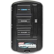 Genie GUWWC-R Universal Garage Door Opener Wireless Wall Console, Compatible with LiftMaster, Chamberlain, Genie, Overhead Door, For Use up to 3 Garage Doors,Black