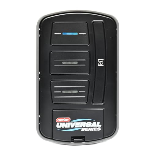 Genie GUWWC-R Universal Garage Door Opener Wireless Wall Console, Compatible with LiftMaster, Chamberlain, Genie, Overhead Door, For Use up to 3 Garage Doors,Black by Genie - Used condition - CA$46.39