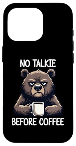 No Talkie Before Coffee �X�}�z�P�[�X iPhone 16 Pro �p