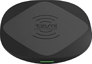 HyperCharge 10-Watt Wireless Fast Charger Pad for Qi-Compatible iPhones, Androids, and All Wireless Charging Smart Devices – for Home and Office. Includes Qualcomm 3.0 Quick Charge Adapter.